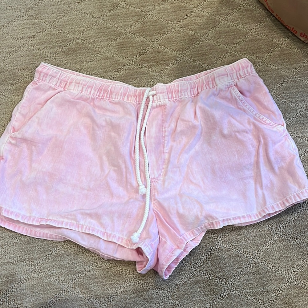 Aerie 100% cotton shorts stonewashed feel very soft NWOT size XL
